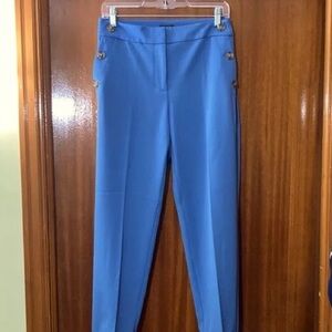 🩵 paisley blue straight leg sailor trouser pant